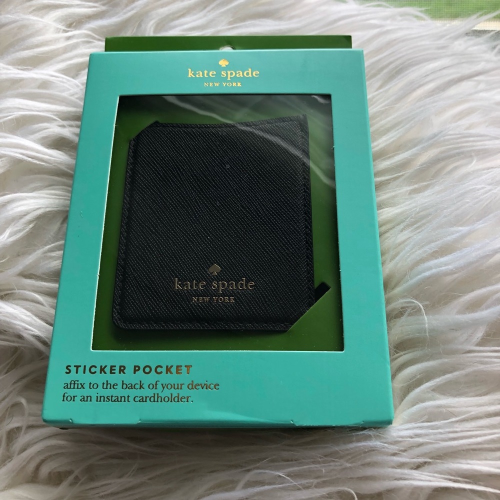 Kate Spade Black Phone Card Holder